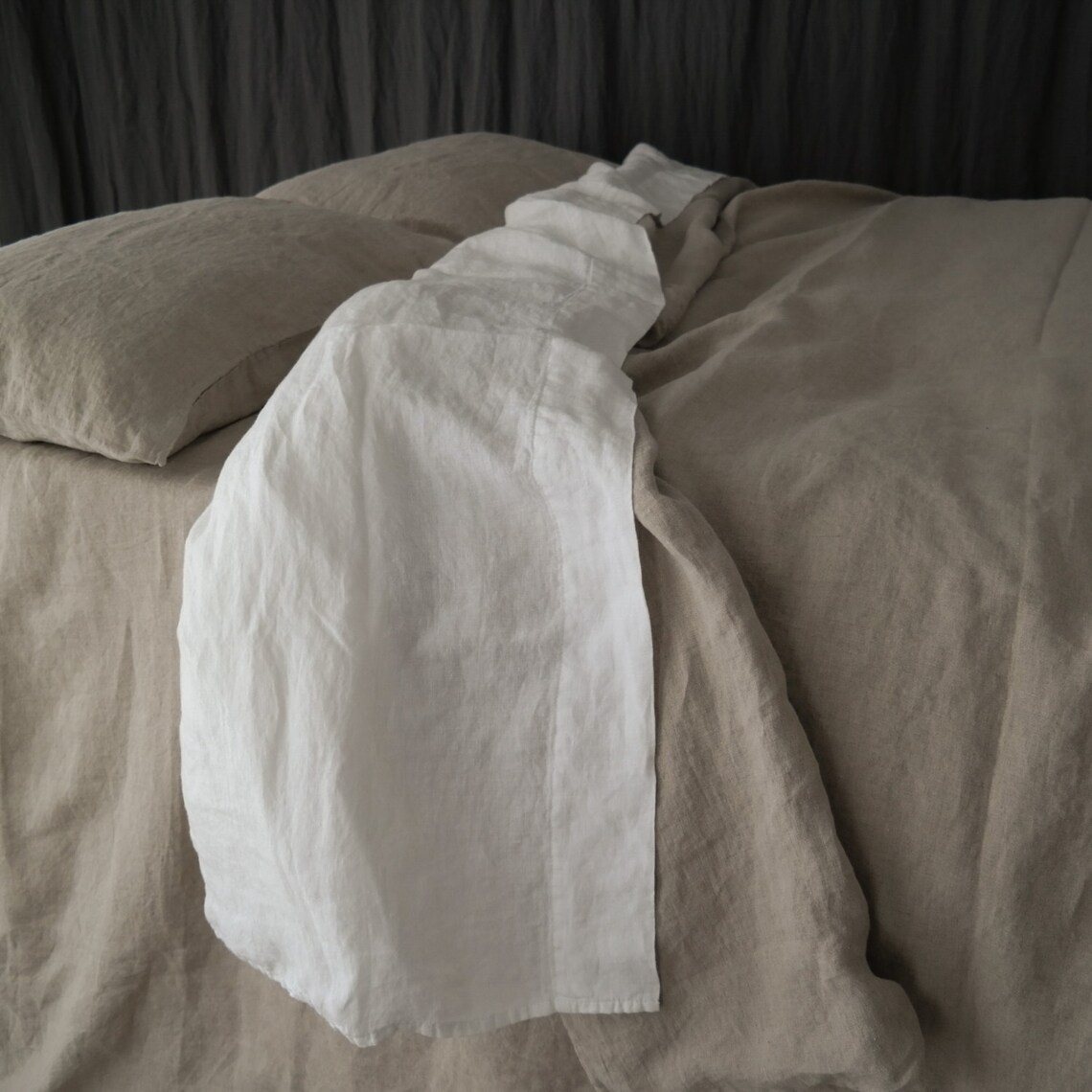 LINEN SHEET. Bed Sheets French Linen. Linen Flat Sheet. Linen Etsy