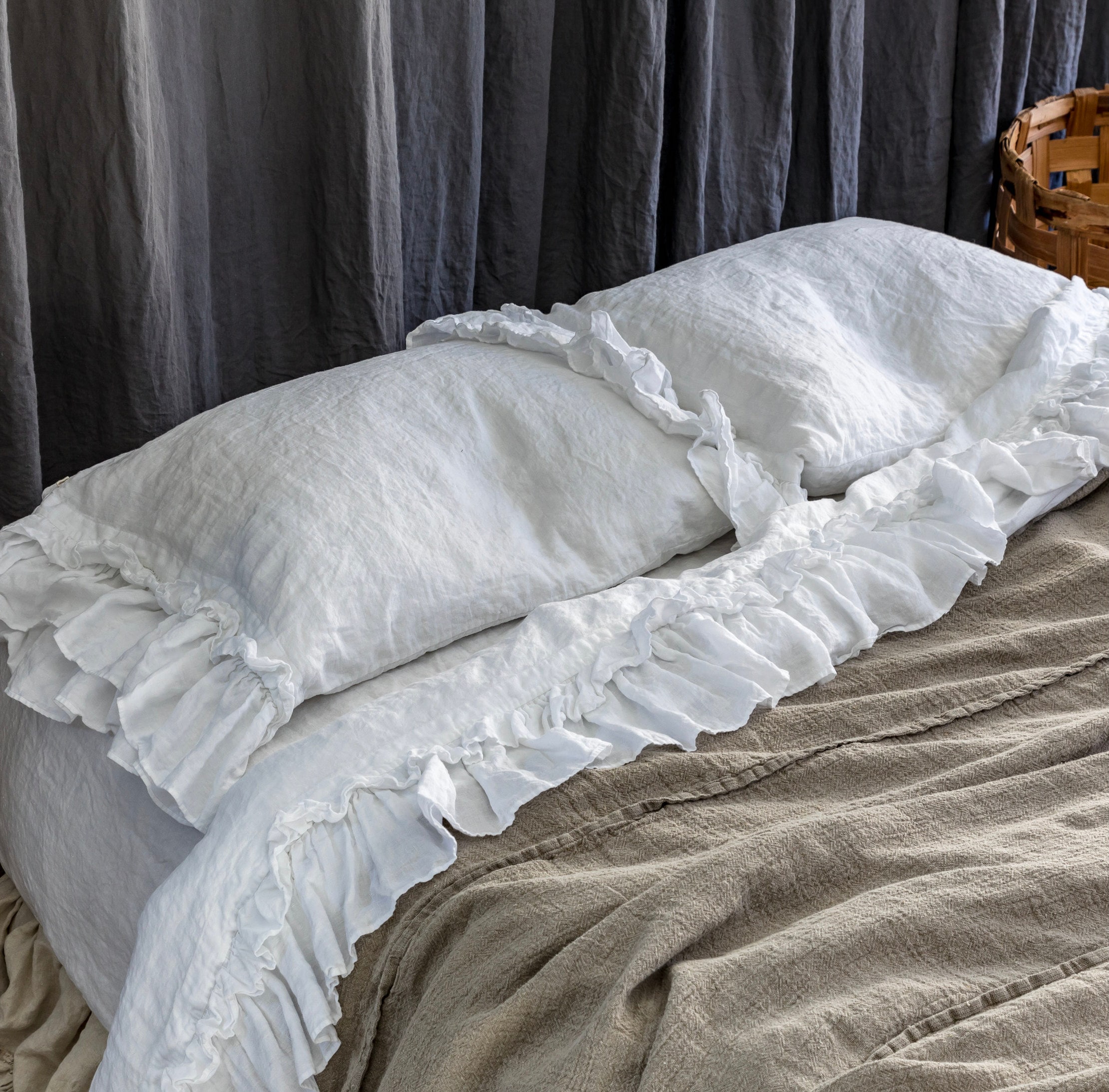 Draps En Lin Set Avec