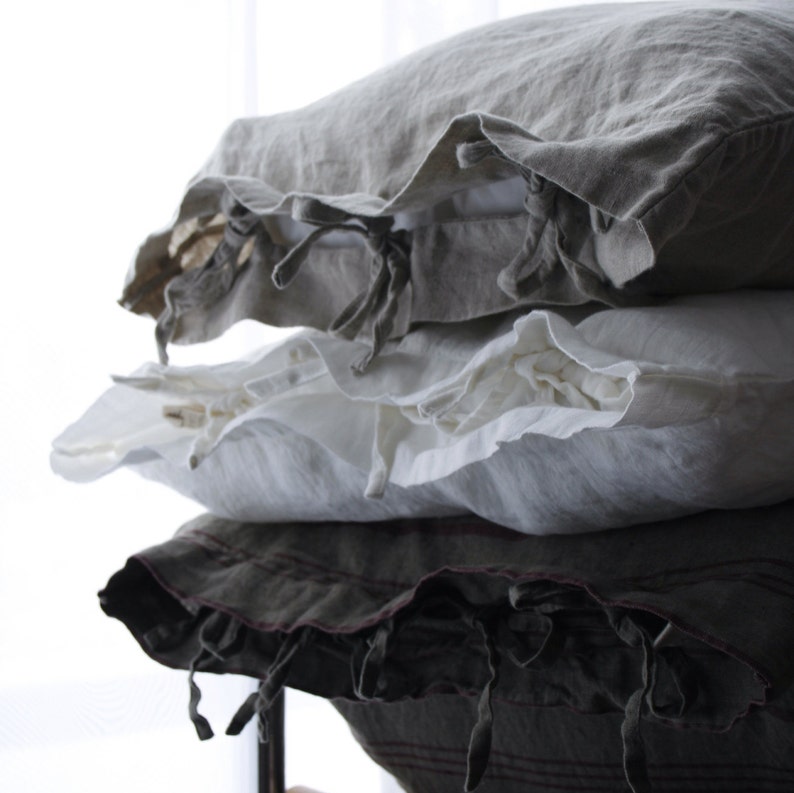 LINEN DUVET COVER Set of Duvet Cover and Pillowcases With Etsy New Zealand