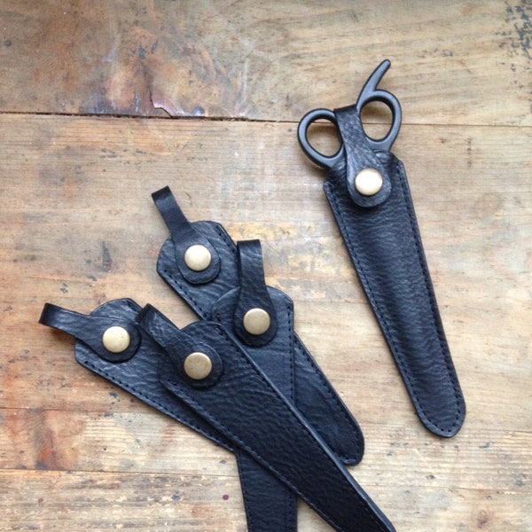 Leather Scissor Case, Personalised Scissor Case