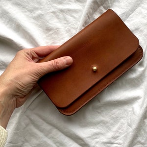 Luxurious Leather Purse, Womens Leather Wallet, Minimalist Wallet, Coin Purse, Leather Purse image 1