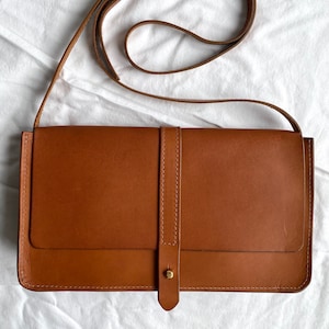 Bolso de cuero color canela, Cartera de cuero color canela, Bolso de cuero color canela, Monedero de cuero color canela, Monedero de cuero marrón, Bolso de cuero marrón