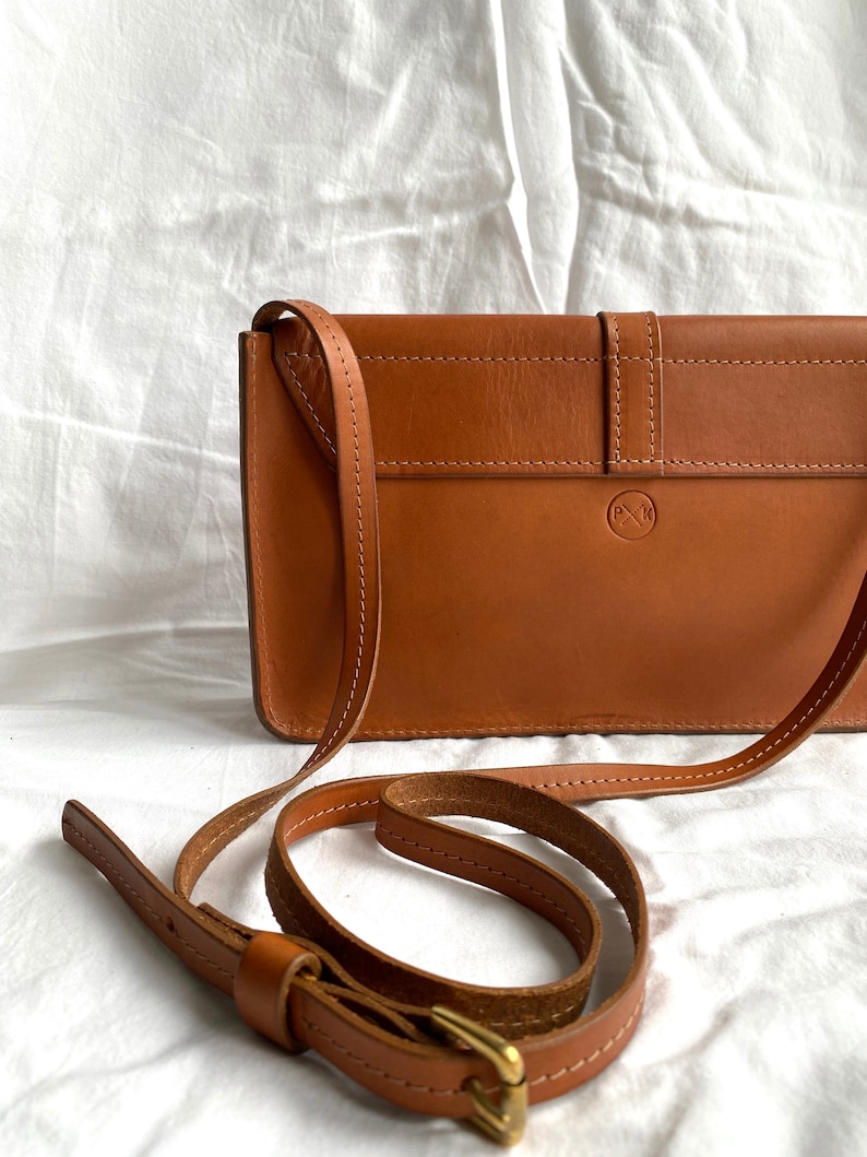 Tan Leather Handbag, Tan Leather Satchel, Tan Leather Handbag, Tan Leather Purse, Brown leather Purse, Brown Leather Bag image 5