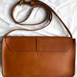 Tan Leather Handbag, Tan Leather Satchel, Tan Leather Handbag, Tan Leather Purse, Brown leather Purse, Brown Leather Bag image 4
