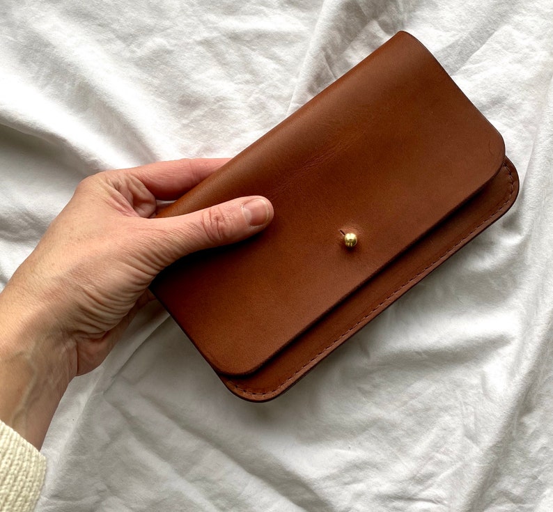 Luxurious Leather Purse, Womens Leather Wallet, Minimalist Wallet, Coin Purse, Leather Purse image 1