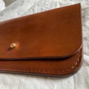 Luxurious Leather Purse, Womens Leather Wallet, Minimalist Wallet, Coin Purse, Leather Purse image 5