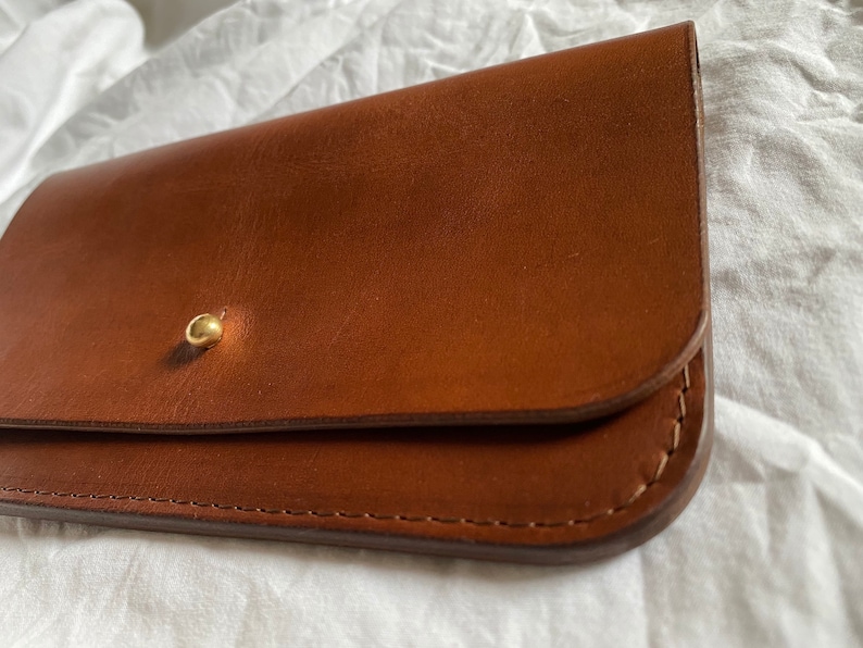 Luxurious Leather Purse, Womens Leather Wallet, Minimalist Wallet, Coin Purse, Leather Purse image 5