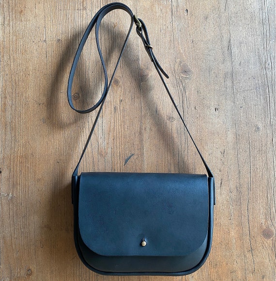 Black leather saddle bag uk new arrivals