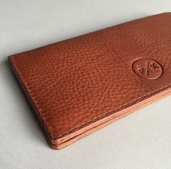 Women Leather Wallet Slim leather Wallet Brown Leather Purse | Etsy