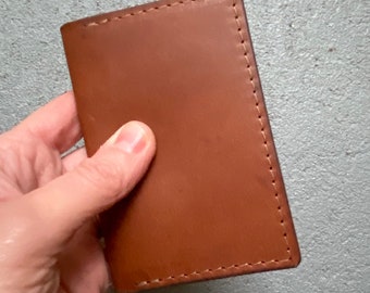 Credit Card Wallet, Leather Card Holder, Slim Wallet, Mens Card Case, ID Holder, Travel Pass Case, Business Card Holder