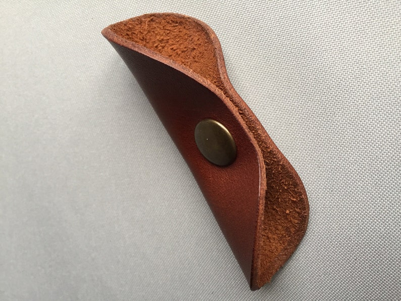 Leather Headphone Case Leather Cable Tidy