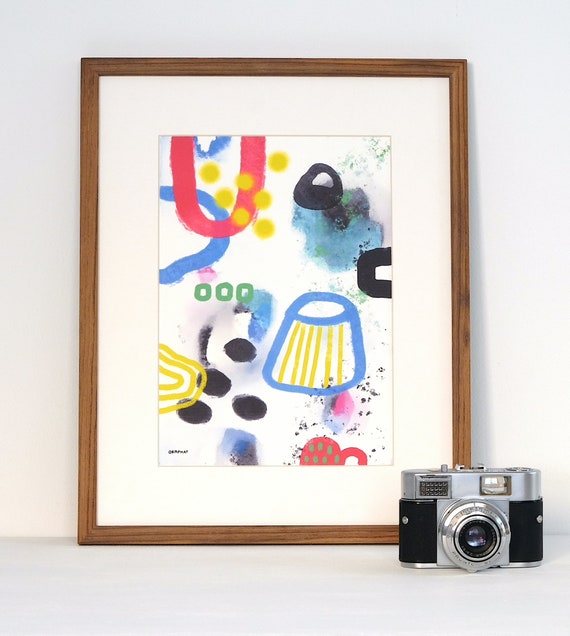 Abstract Art Print-home Decor-wall Art-wall Decor-wall Art | Etsy