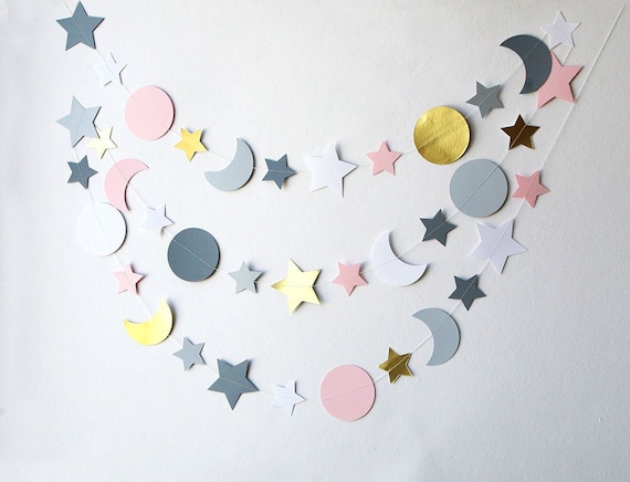 baby shower moon and stars decorations