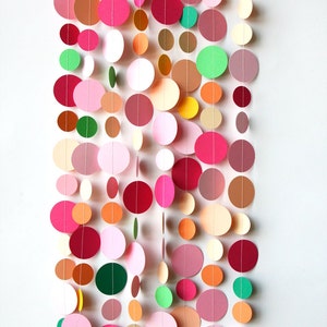 Pretty in Pink Garland - Sweet & Stylish for Birthday Parties and Showers! G8