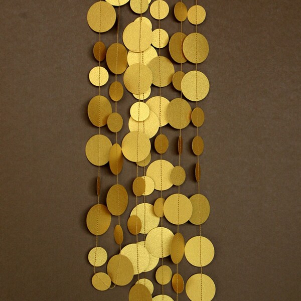 Gold Wedding Garland Etsy