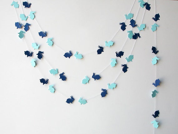 Easter bunny, Bunny garland, Easter garland, Spring garland, Easter Bunny garland, Easter decorations, Easter Decor, KAB-4003 Il_570xn