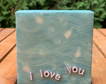 I Love You Always Encaustic Art