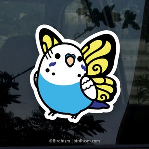 Magical Bird Mochi - Fairy  3.5" Sticker [Outdoor Quality]