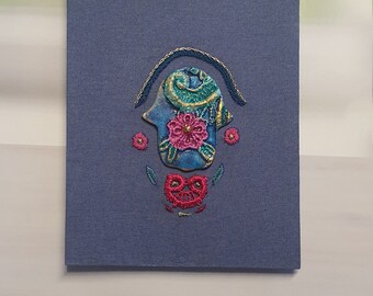 Judaica Art, Housewarming Gift, Hamsa Wall Art, Wall Décor Israeli Art
