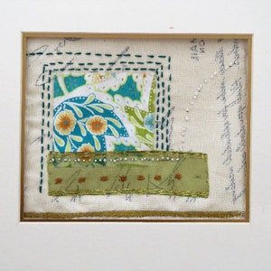 Abstract Hand Embroidery Art Work