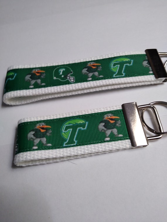 Tulane University Inspired Keychain Etsy