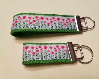 Mary, Quite Contrary, How Does Your Garden Grow? Keychain