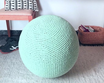 Birth Ball Cover, Eco friendly Gift for Pregnant, Crochet Pilates Yoga Ball Covers