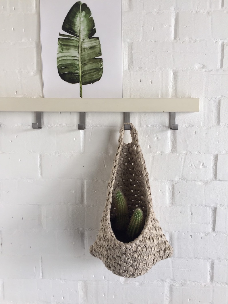 Gold Wall Hanging Basket Pocket Modern Pegboard Organizer Etsy