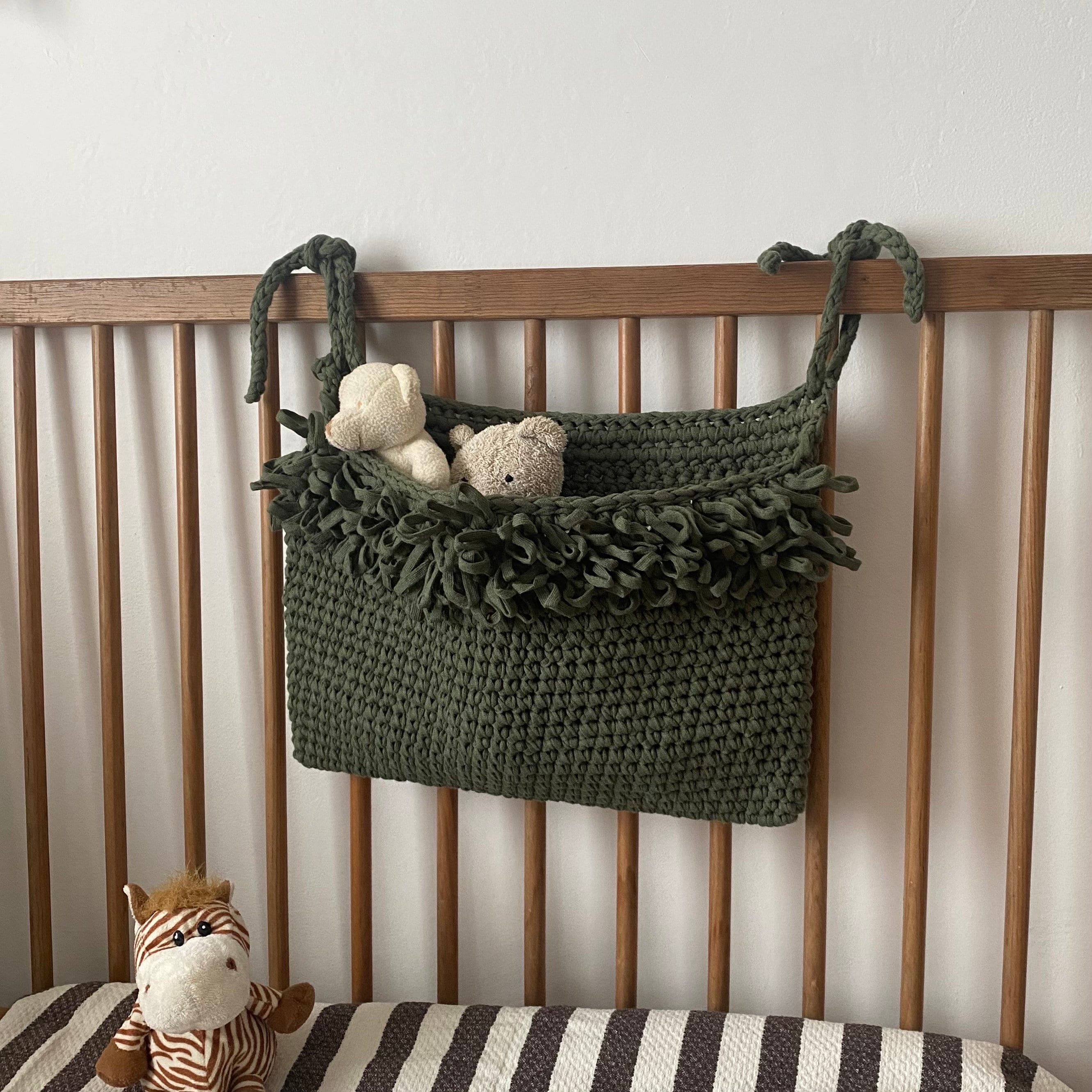 Organiseurs Suspendus Enfants - Lot De 2, 3 Poches Chacun, Motifs Dinosaure Et Vache, Pour Rangement Mur/porte - 2