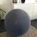 Knit Yoga Ball Cover, 75 and 85 cm Covers for Office Sitting Balls, Soft Cotton Gym Ball Cases, Large Exercise Balls Coverages