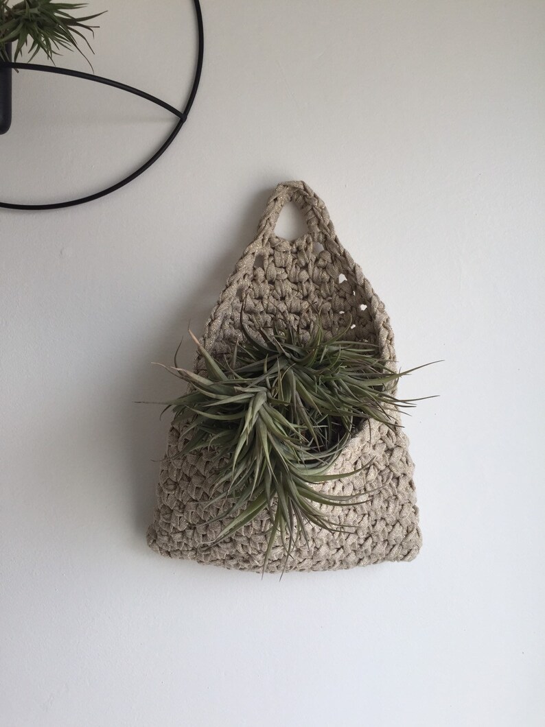 Gold Wall Hanging Basket Pocket Modern Pegboard Organizer Etsy