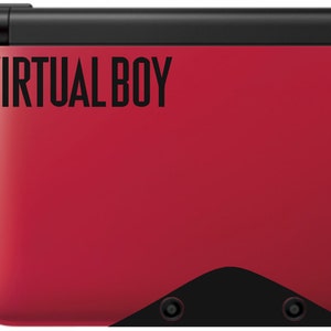 以下が含まれることがあります： 前面に黒い文字で「VIRTUAL BOY」と書かれた赤いニンテンドー3DS携帯ゲーム機