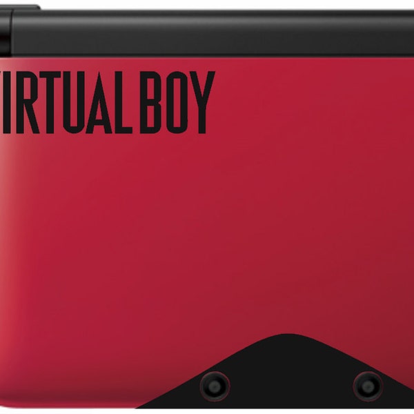 Virtual Boy Vinyl Decal Kit- Nintendo Console - Vinyl Decal, Gamer Gift, Car Decal, Wall Decal, Nerdy, Geeky, Sticker, Video Gaming Gift