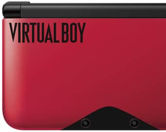 Virtual Boy Vinyl Decal Kit- Nintendo Console - Vinyl Decal, Gamer Gift, Car Decal, Wall Decal, Nerdy, Geeky, Sticker, Video Gaming Gift