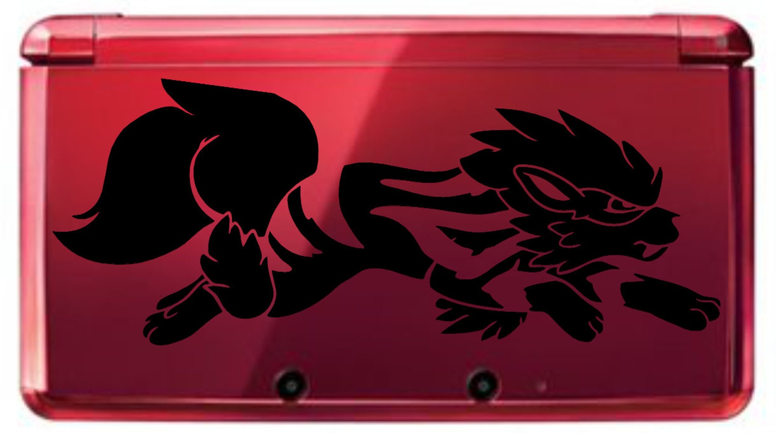 Arcanine Vinyl Decal Pokemon Vinyl Decal Gamer Gift Car Etsy