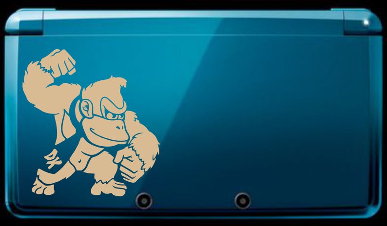 Donkey Kong Vinyl Decal - Donkey Kong Country - Vinyl Decal, Gamer Gift ...