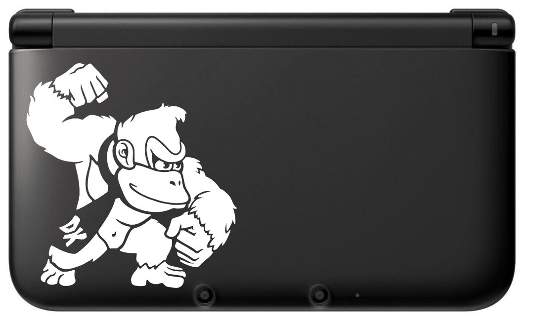 Donkey Kong Vinyl Decal Donkey Kong Country Vinyl Decal, Gamer Gift