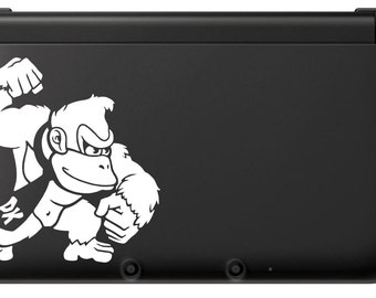 Donkey Kong Vinyl Decal - Donkey Kong Country - Vinyl Decal, Gamer Gift, Car Decal, Wall Decal, Nerdy, Geeky, Sticker, Video Gaming Gift