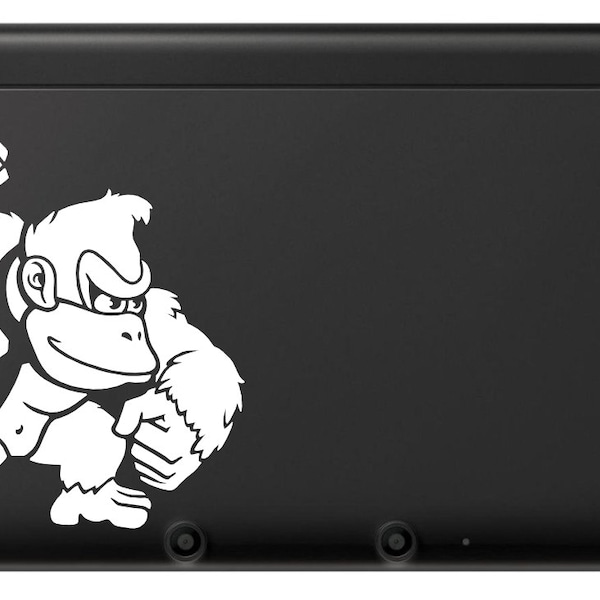 Donkey Kong Vinyl Decal - Donkey Kong Country - Vinyl Decal, Gamer Gift, Car Decal, Wall Decal, Nerdy, Geeky, Sticker, Video Gaming Gift