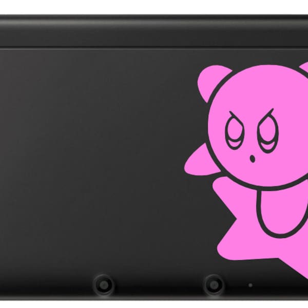 Kirby  Star Vinyl Decal - Kirby - Vinyl Decal, Gamer Gift, Car Decal, Wall Decal, Nerdy, Geeky, Sticker, Video Gaming Gift, Nintendo Switch