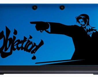 Miles Edgeworth Vinyl Decal - Phoenix Wright - Vinyl Decal, Gamer Gift, Car Decal, Wall Decal, Nerdy, Geeky, Video Gaming Gift, Ace Attorney