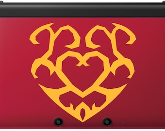 Heart Container Vinyl Decal - Legend of Zelda - Vinyl Decal, Gamer Gift, Car Decal, Wall Decal, Nerdy, Geeky, Sticker, Video Gaming Gift