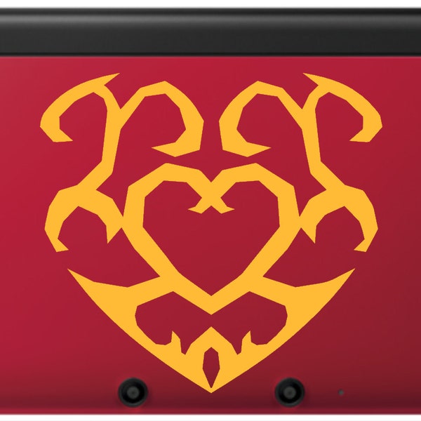 Heart Container Vinyl Decal - Legend of Zelda - Vinyl Decal, Gamer Gift, Car Decal, Wall Decal, Nerdy, Geeky, Sticker, Video Gaming Gift