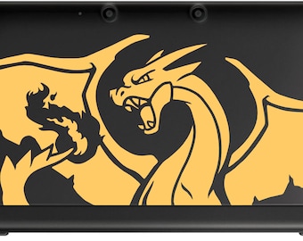 Mega Charizard X/Y Vinyl Decal - Pokemon - Vinyl Decal, Gamer Gift, Car Decal, Wall Decal, Nerdy, Geeky, Video Gaming Gift, Mega Evolution