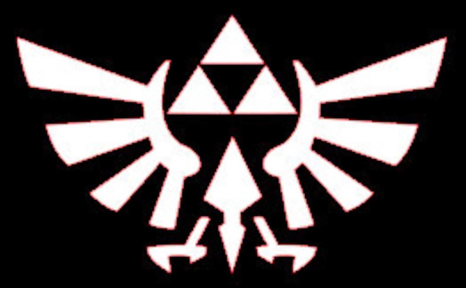 Zelda Royal Family Crest Vinyl Decal Legend of Zelda Vinyl Etsy
