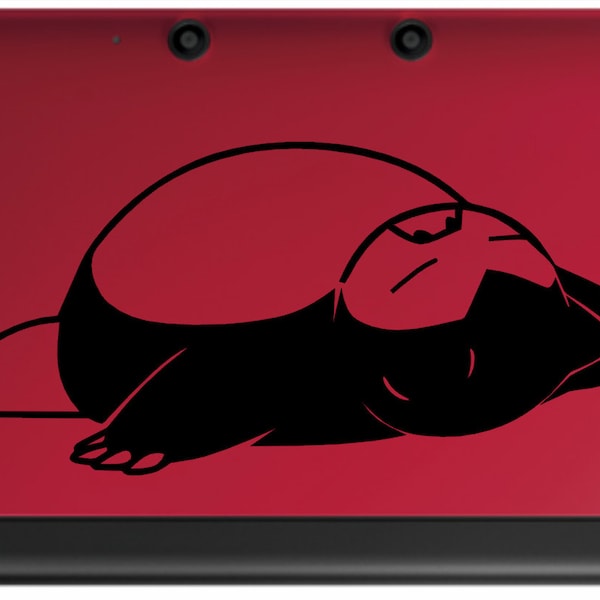 Snorlax Pokemon Vinyl Decal - Pokemon - Vinyl Decal, Gamer Gift, Car Decal, Wall Decal, Nerdy, Geeky, Sticker, Video Gaming Gift