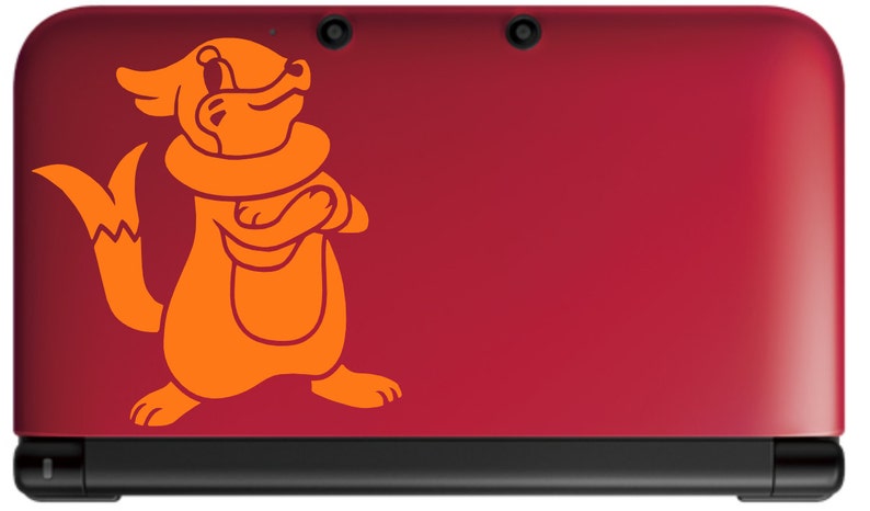 Buizel Vinyl Decal Pokemon Vinyl Decal, Gamer Gift, Car Decal, Wall Decal, Nerdy, Geeky, Sticker, Video Gaming Gift, Nintendo Switch image 1