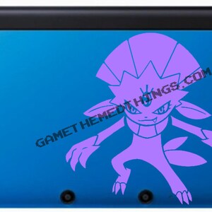 Weavile Vinyl Decal Pokemon Vinyl Decal, Gamer Gift, Car Decal, Wall Decal, Nerdy, Geeky, Sticker, Video Gaming Gift, Nintendo Switch image 2