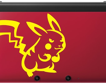 Pikachu Vinyl Decal - Pokemon - Vinyl Decal, Gamer Gift, Car Decal, Wall Decal, Nerdy, Geeky, Sticker, Video Gaming Gift, Nintendo Switch