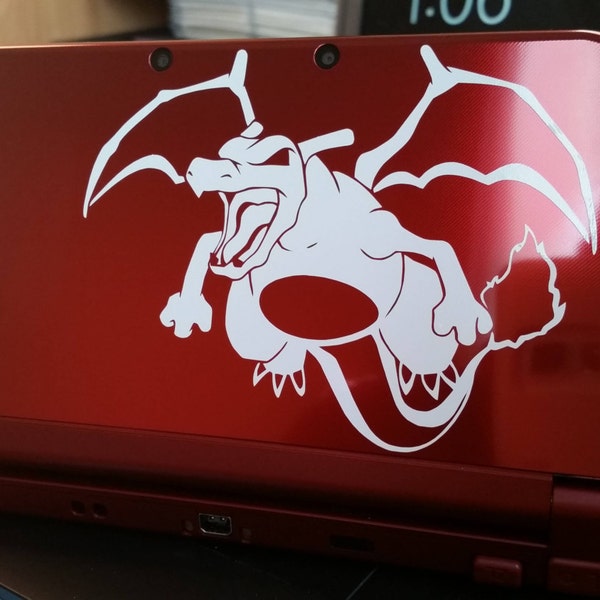 Charizard Vinyl Decal - Pokemon - Vinyl Decal, Gamer Gift, Car Decal, Wall Decal, Nerdy, Geeky, Sticker, Video Gaming Gift, Nintendo Switch